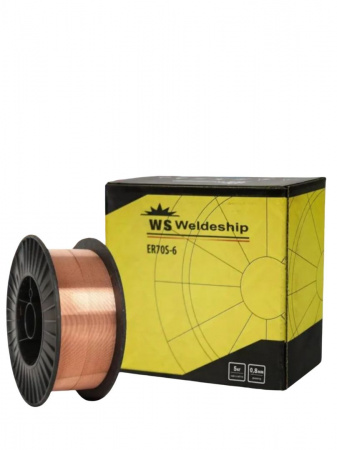 Проволока омедненная WS WELDESHIP ER70S-6 0.8/15кг D270, упак